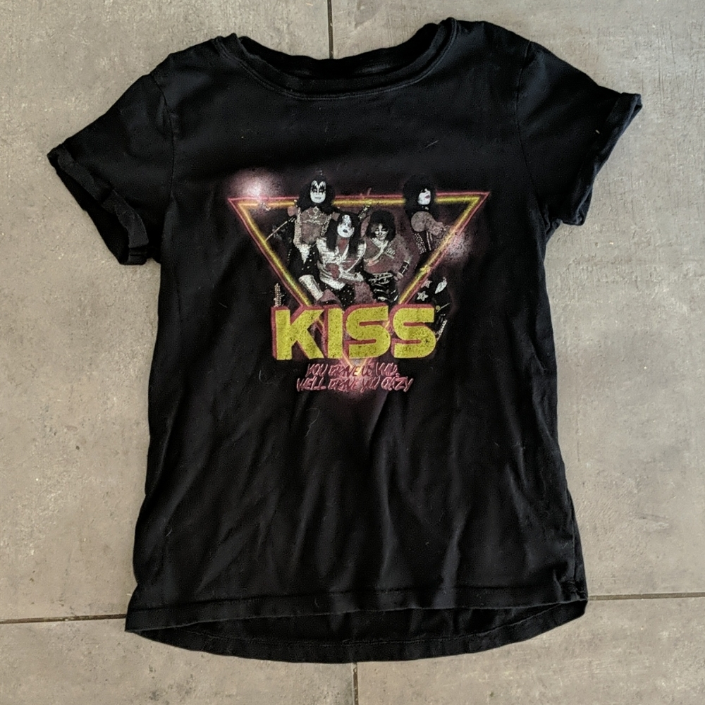 Project Karma KISS Black Tshirt